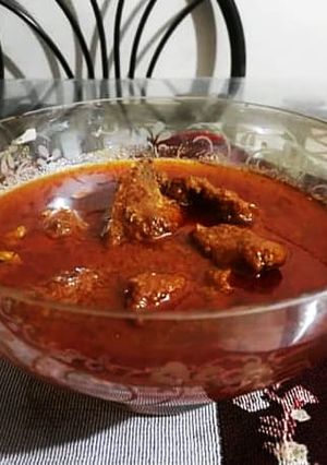 A picture of Beef Qorma with Sheer maal.