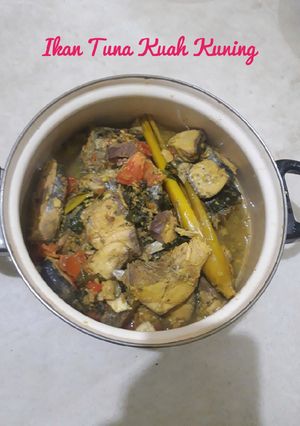 Foto resep Ikan Tuna Kuah Kuning