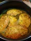 Filetes de pollo en salsa