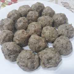 Una foto de Albóndigas de berenjenas asadas al horno