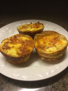 A picture of Quiche Muffins.