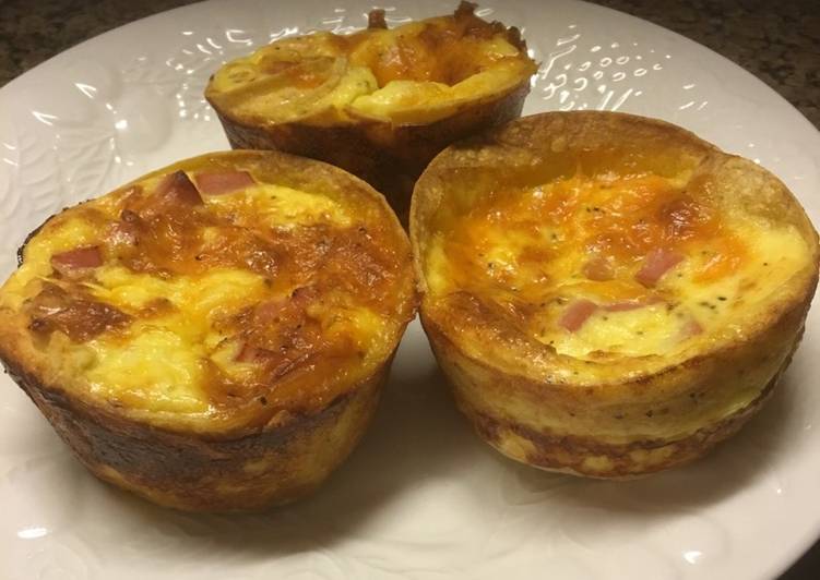 Recipe of Super Quick Homemade Quiche Muffins