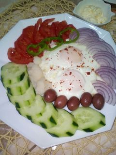 صورة لوصفة سلطة خفيفة مع بيض 👌