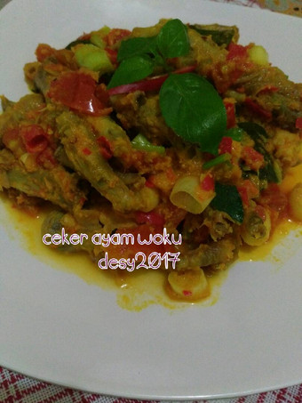 Cara Gampang Membuat Ceker ayam woku, Menggugah Selera