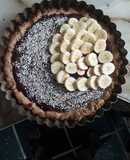 Torta vegana de remolacha y bananas
