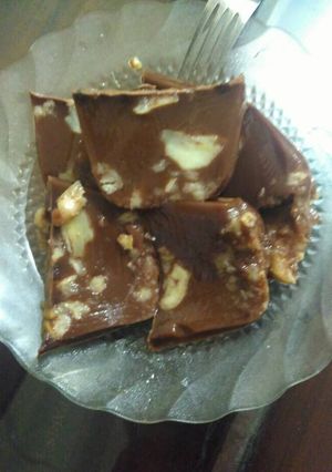 Foto resep Agar-agar coklat tapai singkong