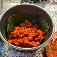 Cochinita pibil A picture of Cochinita pibil.