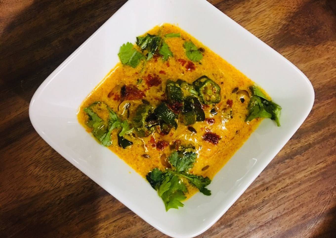 Bhindi onion curry