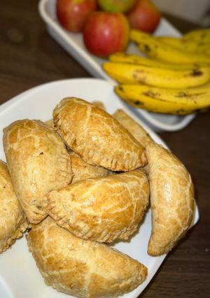 A picture of Meat pie dough.