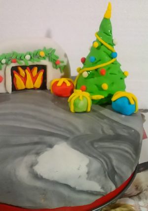 Karácsonyi torta recept fotója