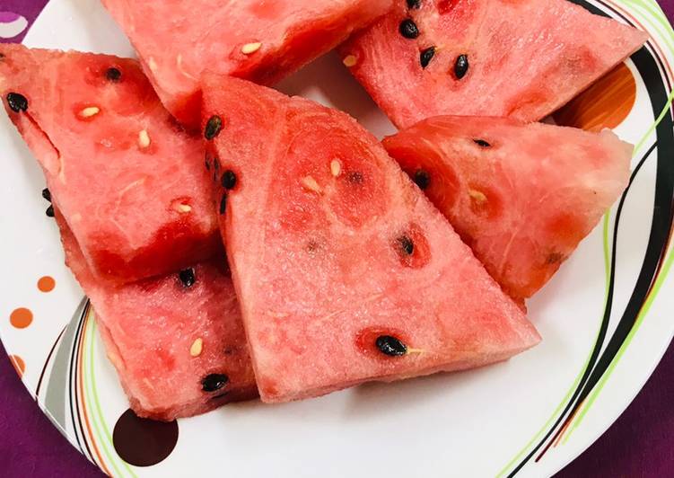 How to Prepare Speedy Summer vibes (watermelon chilled)