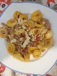 O poză a rețetei Tortellini.