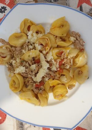 O poză a rețetei Tortellini.