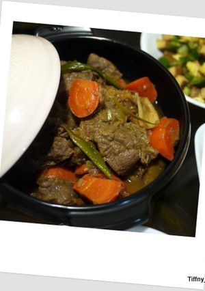 黃酒燉牛肉 的食譜成品照片