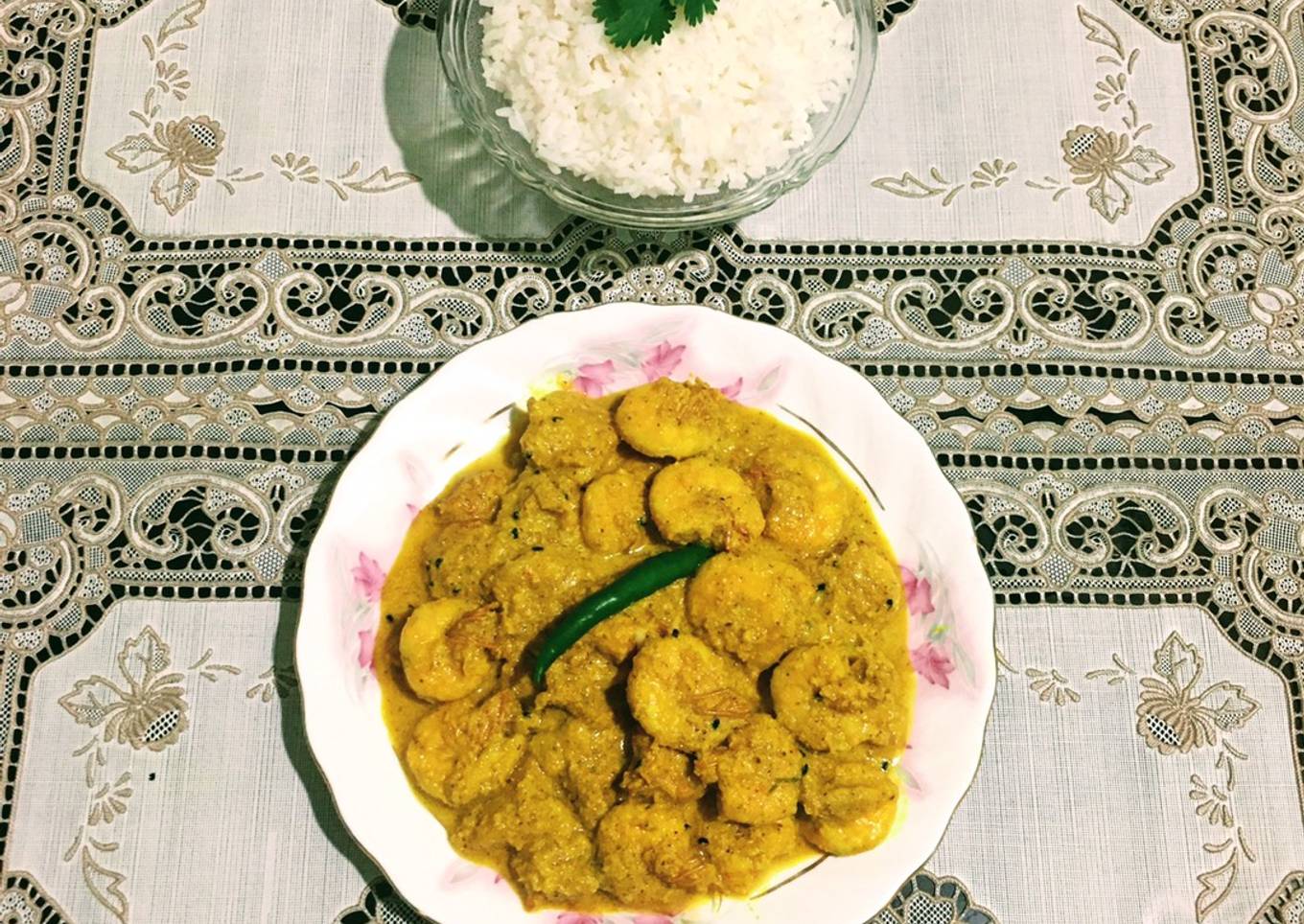 Coconut Prawn Curry