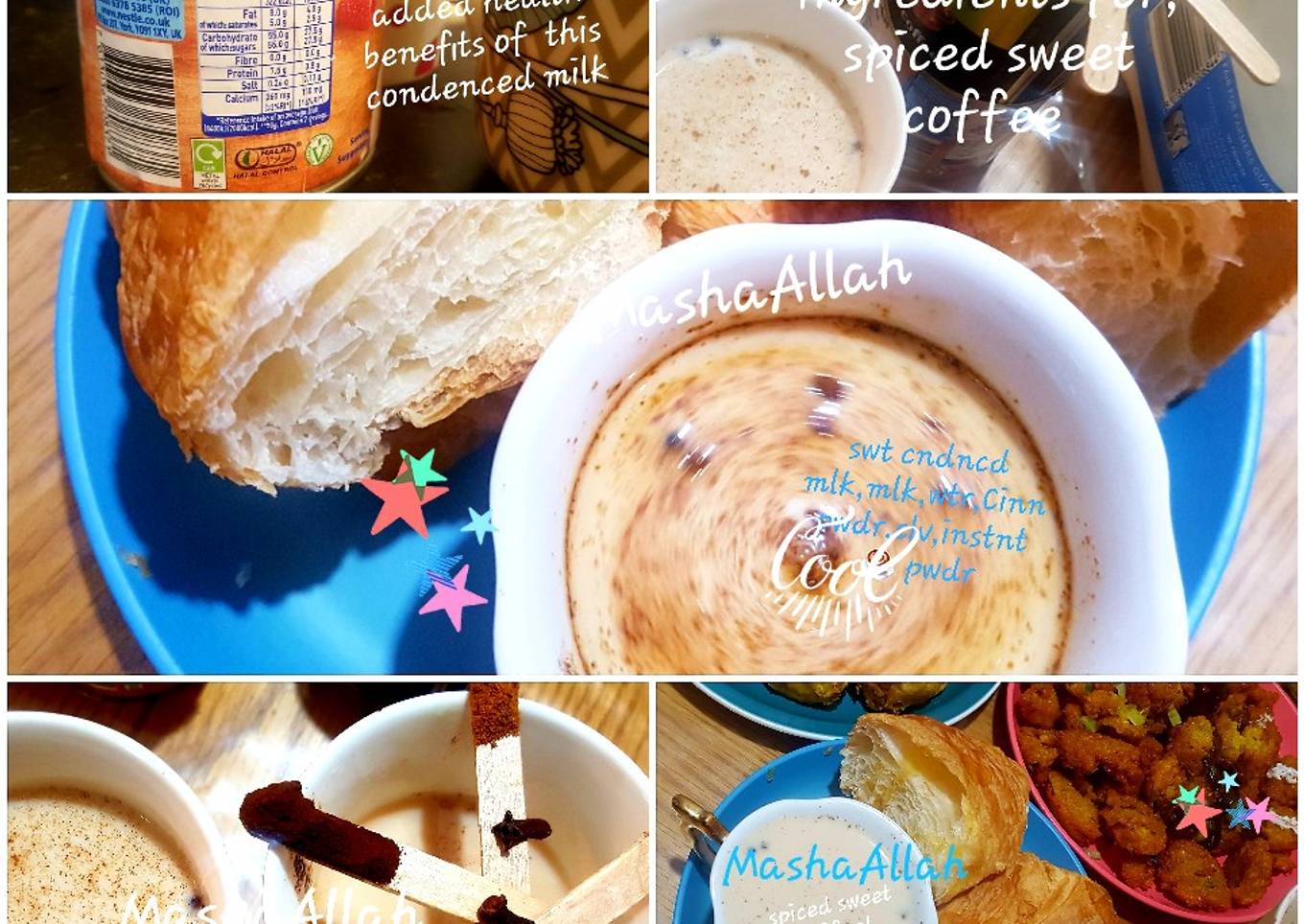 Spiced, sweet,healthier instant coffee!