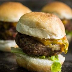 A picture of Beef Burger.