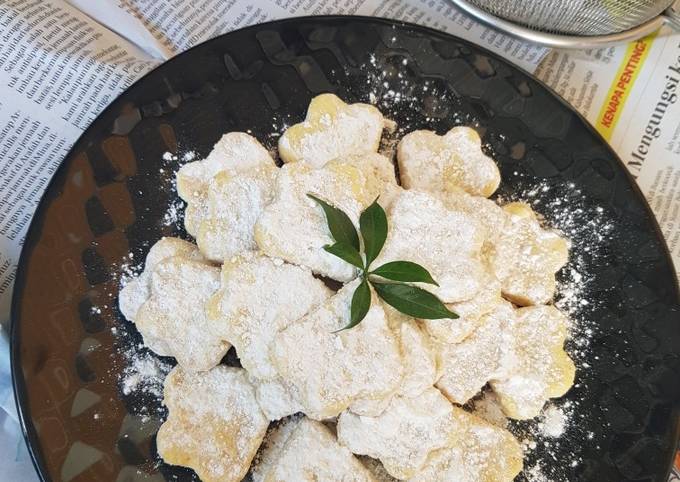 Resep Kue putri salju Anti Gagal