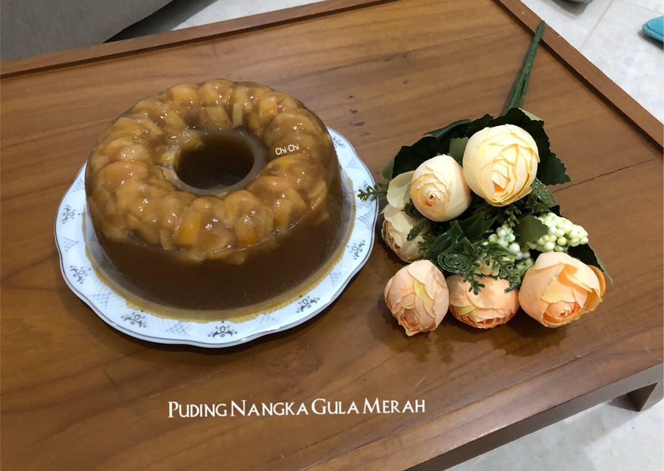 Puding Nangka Gula Merah