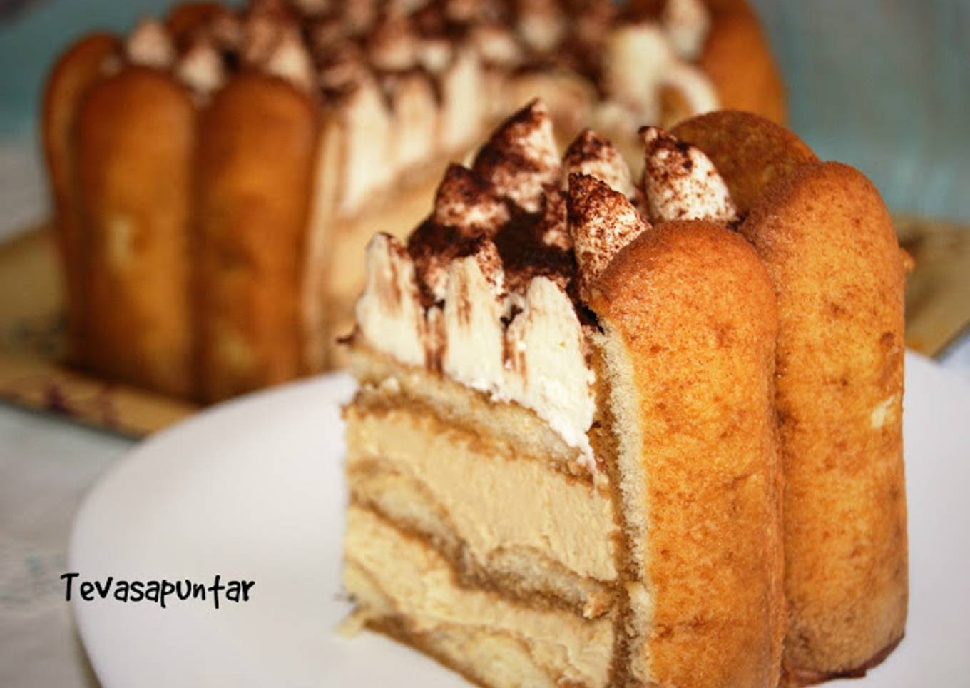 Tiramisú clásico italiano