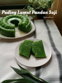 Foto resep Puding Lumut Pandan Suji