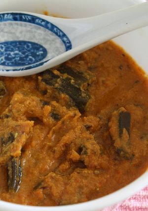 A picture of Bhendi Masala.