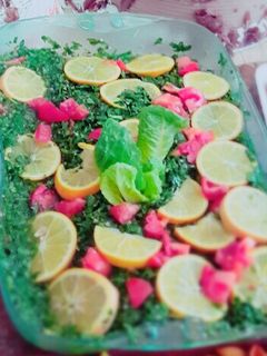 صورة لوصفة تبولة لذيذة حامضة😋