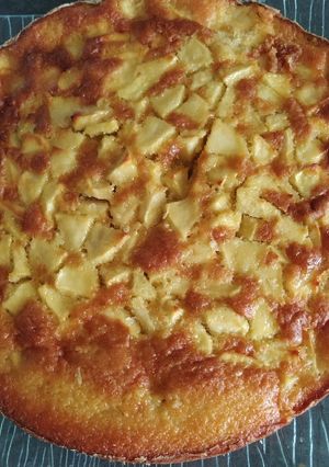 Une photo de Gâteau aux pommes facile et moelleux.👩‍🍳