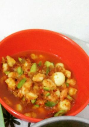 Foto resep Balado udang pete bs telur puyuhq