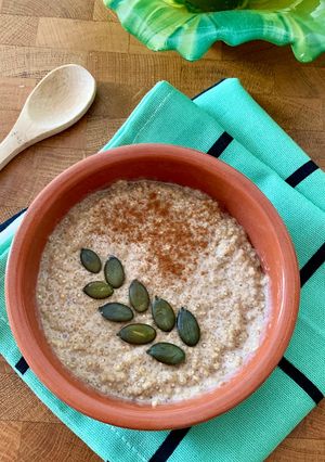 Une photo de ☆Porridge de Quinoa aux Graines de Courge☆