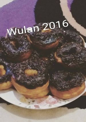 Foto resep Donat menul menul blacksweet 🍩