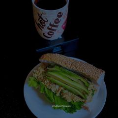 A picture of Chickpeas Sandwich.