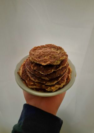 Una foto de Pancakes de manzana verde 🍏