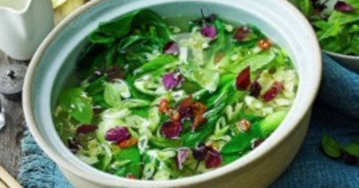 Asian vegetable broth Recipe by Karen Douglin Cookpad