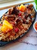 Traditional Omani Qabuli/Omani Pilau (versi daging)