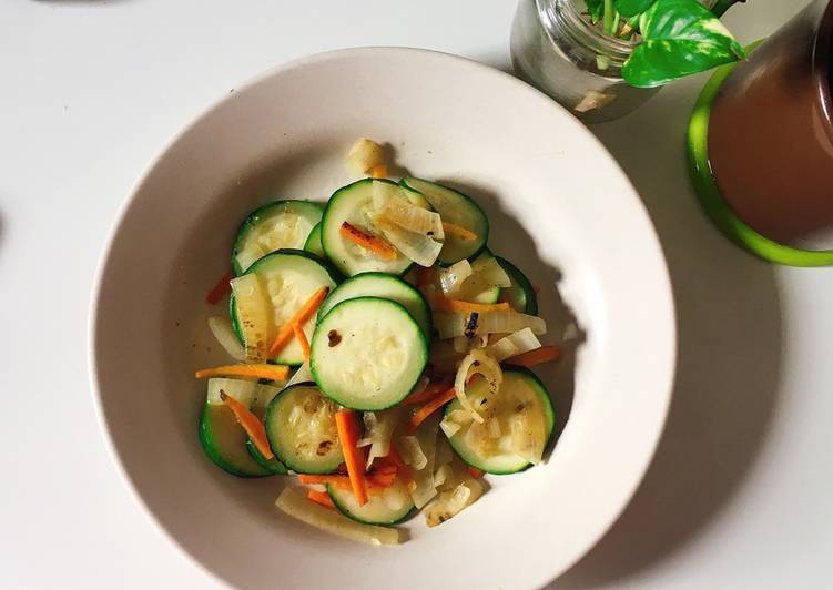 Bahan Menyiapkan Tumis zucchini ala-ala, Bisa Manjain Lidah