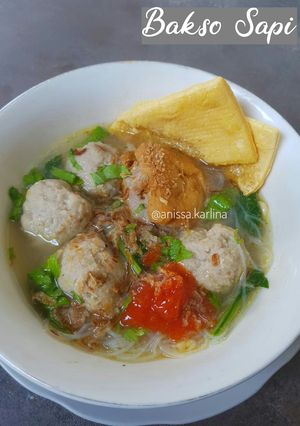 Foto resep Bakso Sapi Super Kenyal