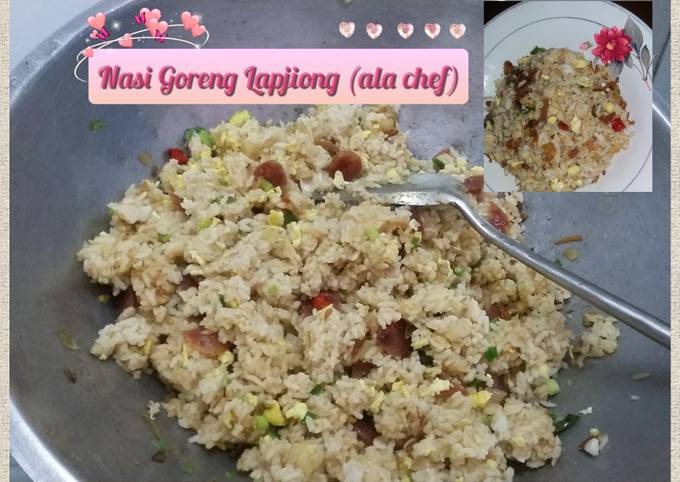 Bagaimana Membuat Nasi Goreng Lapjiong (ala chef), Enak Banget