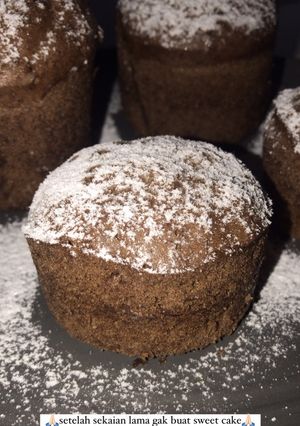 Foto resep Simple Choco Steam Cake Takaran Sendok