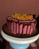 Pastel Tres leches sabor vainilla y durazno 🍑