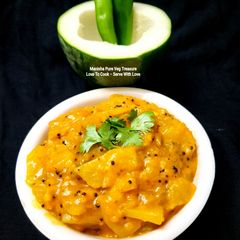 A picture of Raw Papaya Gujarati Sambharo - Raw Papaya Gujarati Salad.