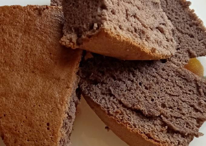 Recipe of Super Quick Japanese chocolate cotton sponge cake