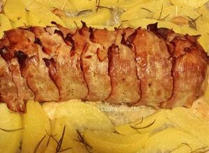 Foto di Polpettone ripieno in crosta di pancetta
