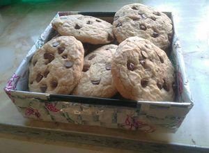 Una foto de Galletas con Chispas de Chocolate🍪😋👍