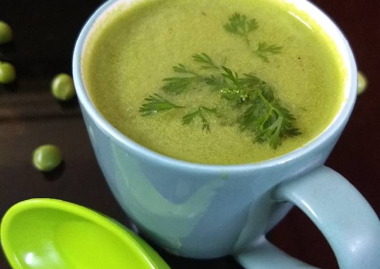 Recipe of Super Quick Homemade Peas shorba/ soup