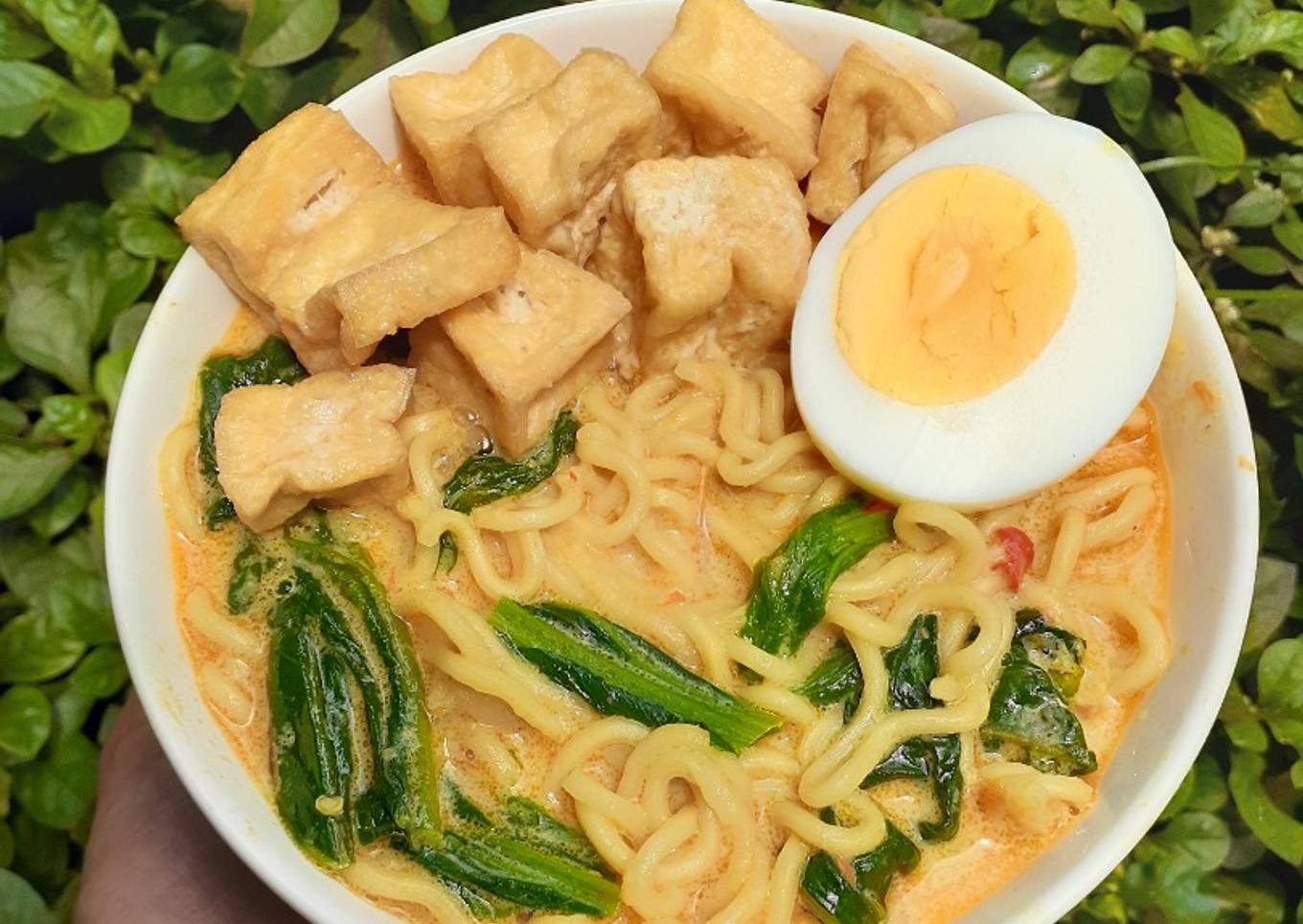 Mie laksa udang singapore versi ekonomis