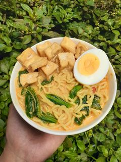 Foto resep Mie laksa udang singapore versi ekonomis