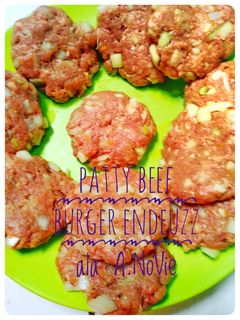 Foto resep Patty Burger EndeuZz Ala A.NoviE