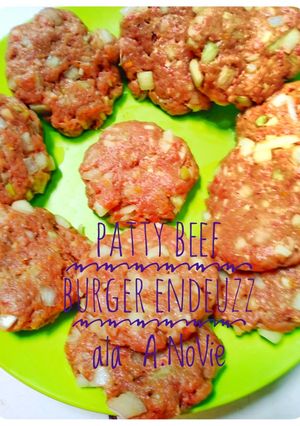 Foto resep Patty Burger EndeuZz Ala A.NoviE