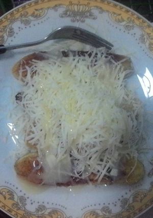 Foto resep Pisang bakar keju